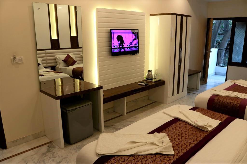 The Gold Inn - Paharganj Új-Delhi Kültér fotó