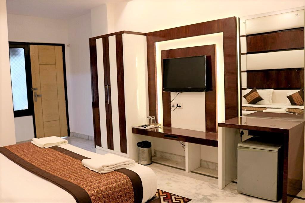 The Gold Inn - Paharganj Új-Delhi Kültér fotó
